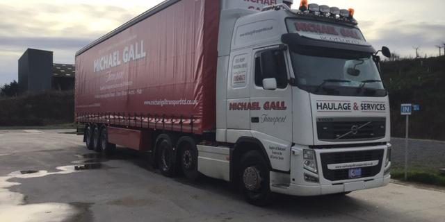 Michael Gall transport lorry
